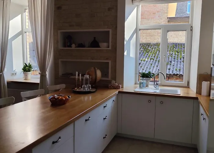 Old Town Cosy One Bedroom With Fireplace Vilna