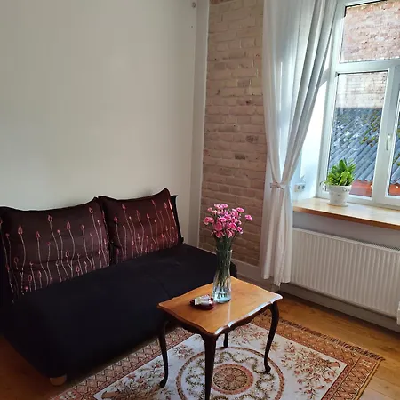 Old Town Cosy One Bedroom With Fireplace דירה וילנה